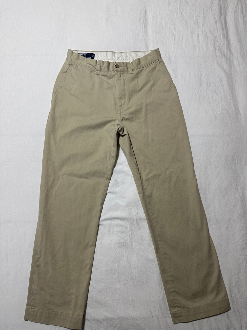 Polo Ralph Lauren Suffield Pant - Men’s Beige Cotton Chino 32/30